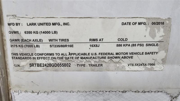 USED 26 ft spray foam rig
