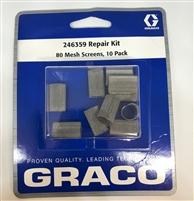 KIT- 10PK- RPR,SCREEN, 80MESH