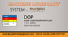 DOP Pump Lube Reservoir Fluid Machine Lubricant