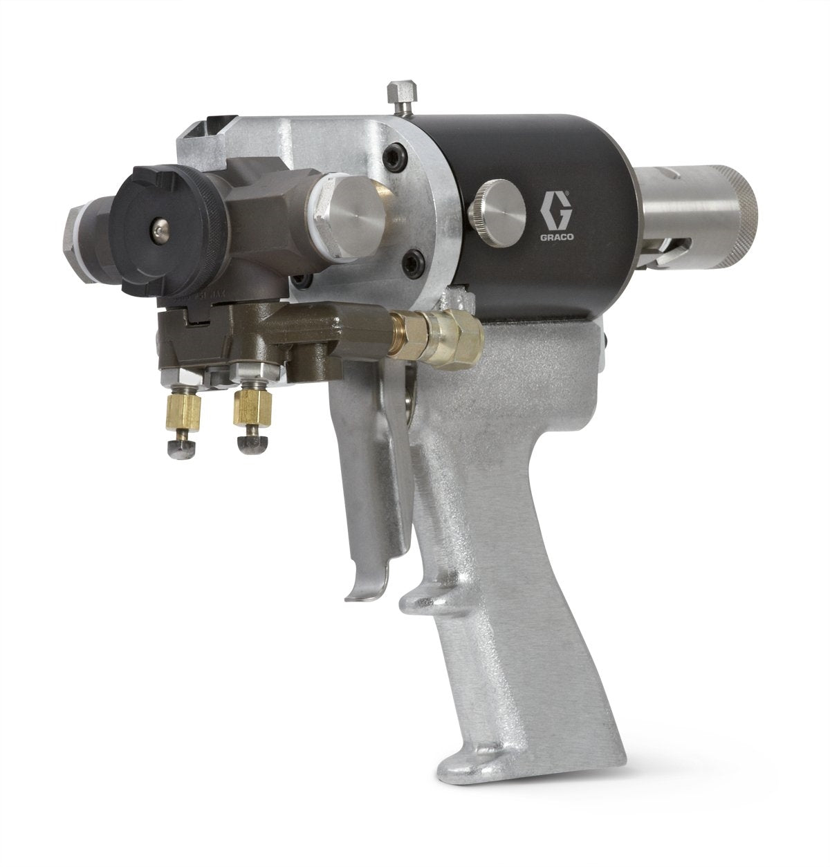 Gusmer GH-2 Proportioner, GX-7 Spray Gun, 50ft Hose and 10ft Whip Hose