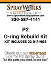 AP-2, AP3, P2 and Fusion O-ring Rebuild Kit