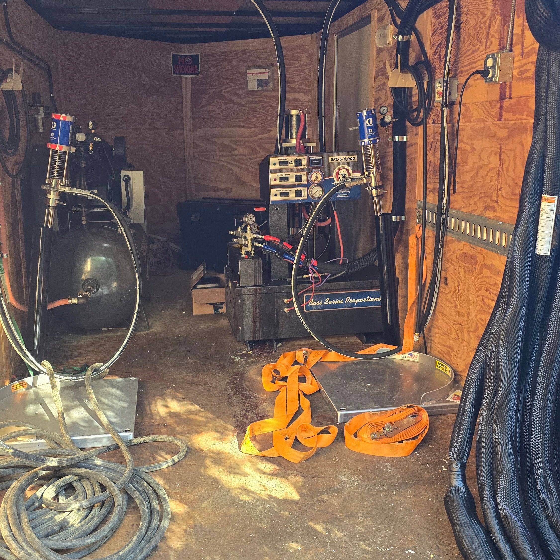 Boss6 Rig Used Boss Spray Foam Rig