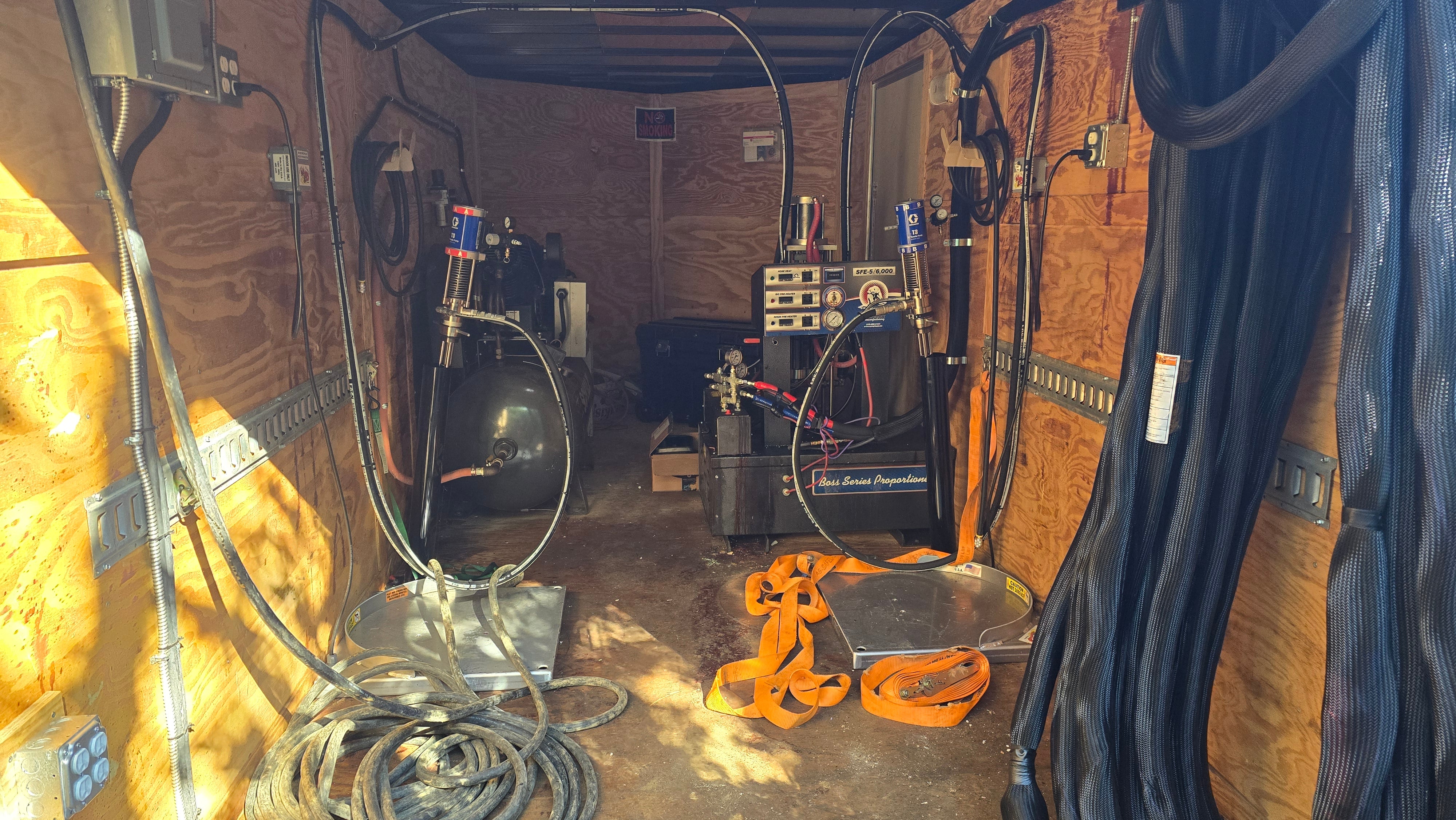 Used Boss Spray Foam Rig