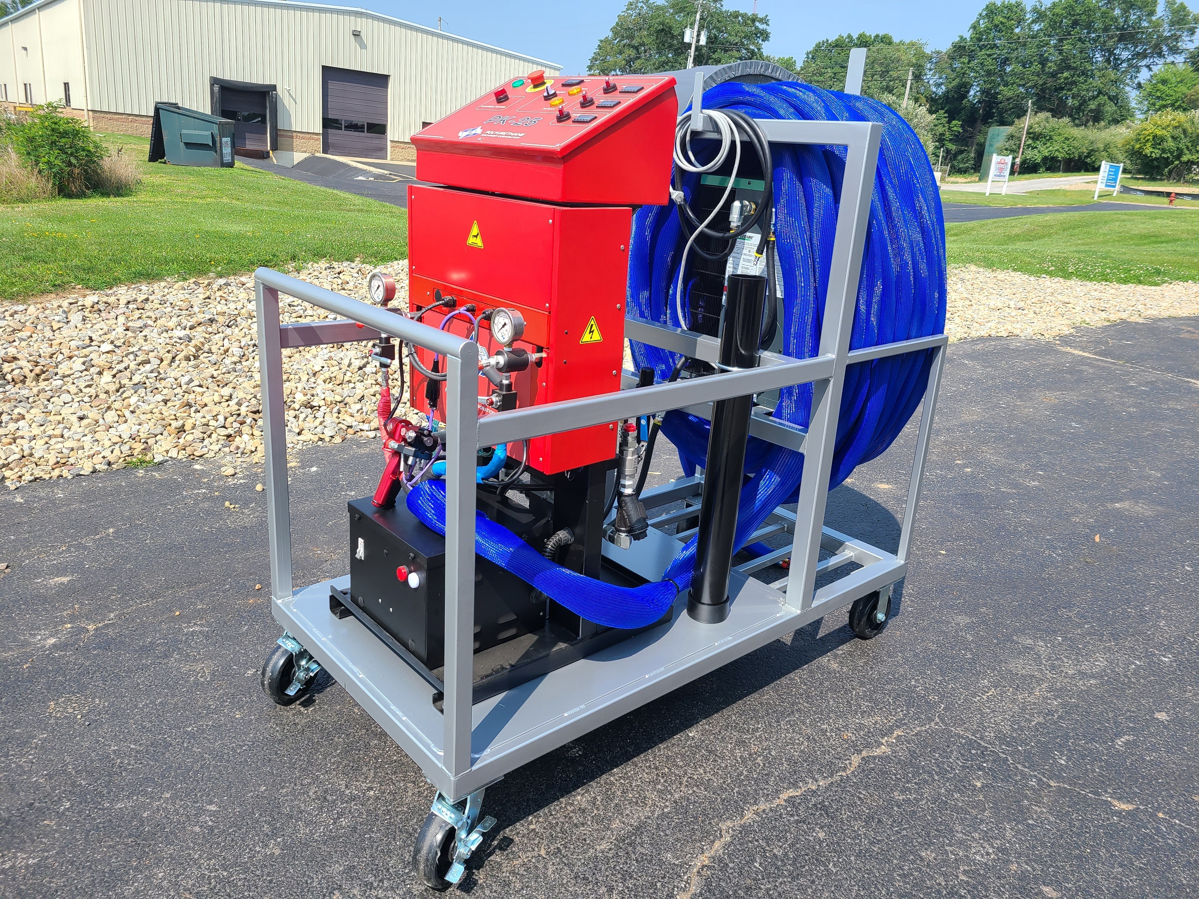 Portable Rig for Spray Foam Applications