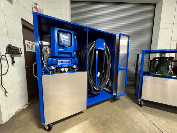Enclosed Portable Spray Foam Rig