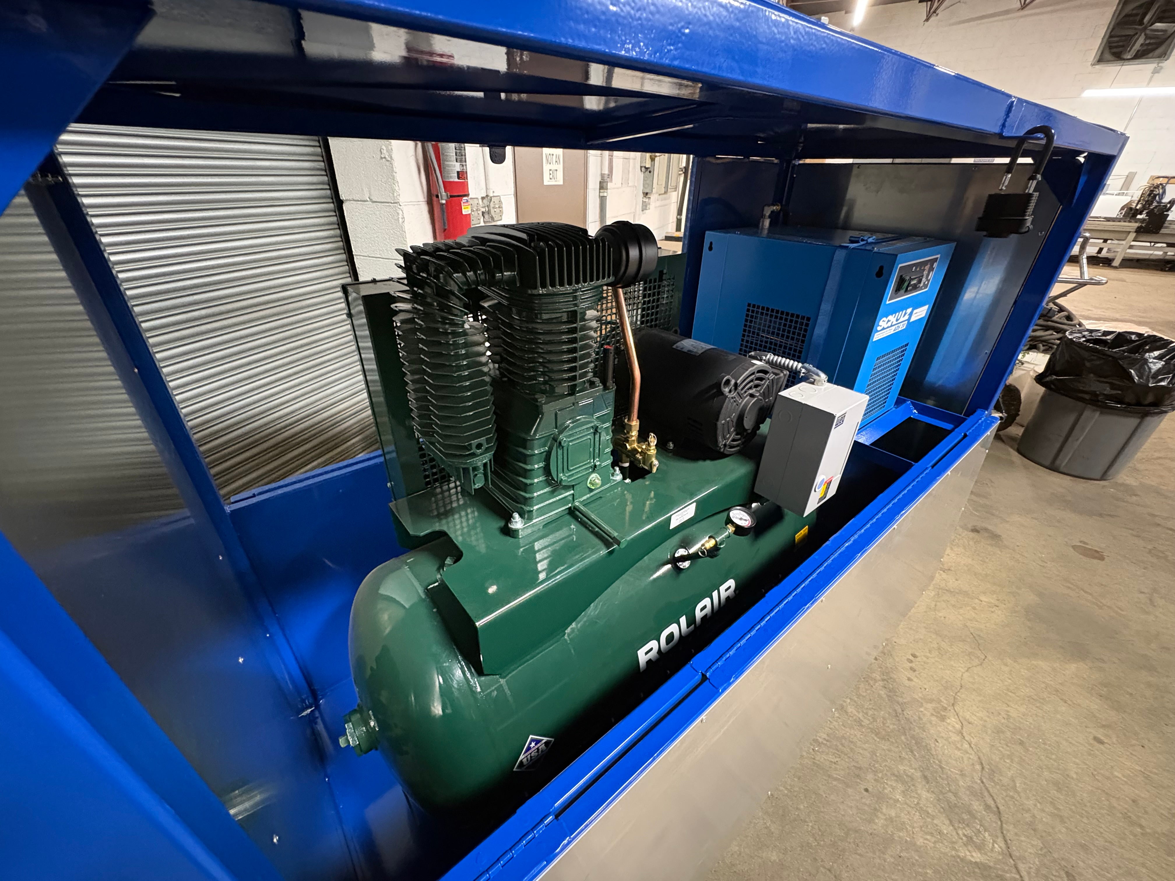 Enclosed Portable Spray Foam Rig