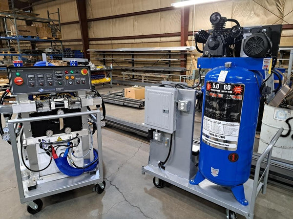 Portable Rig for Spray Foam Applications